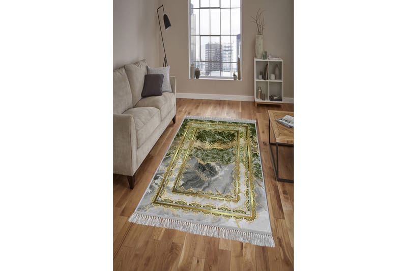 Homefesto Matta 80x150 cm - Multifärgad/Sammet - Orientaliska mattor - Persisk matta