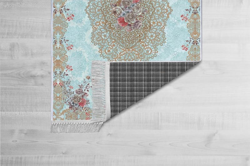 Homefesto Matta 80x150 cm - Multifärgad/Sammet - Textil & mattor - Mattor - Orientaliska mattor