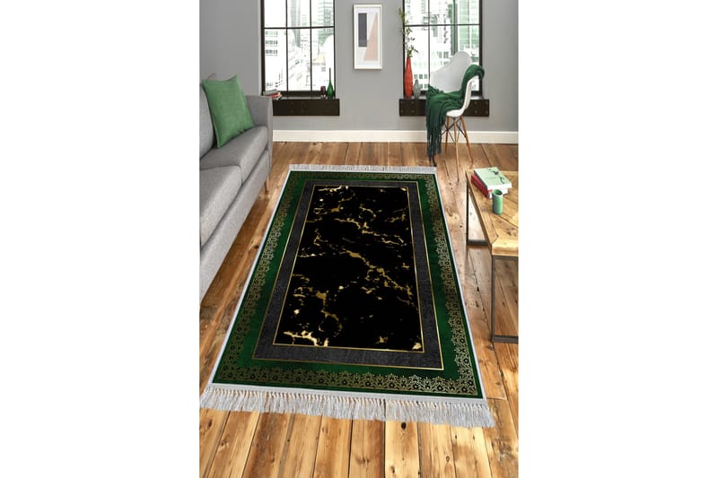 Homefesto Matta 80x150 cm - Multifärgad/Sammet - Orientaliska mattor - Persisk matta