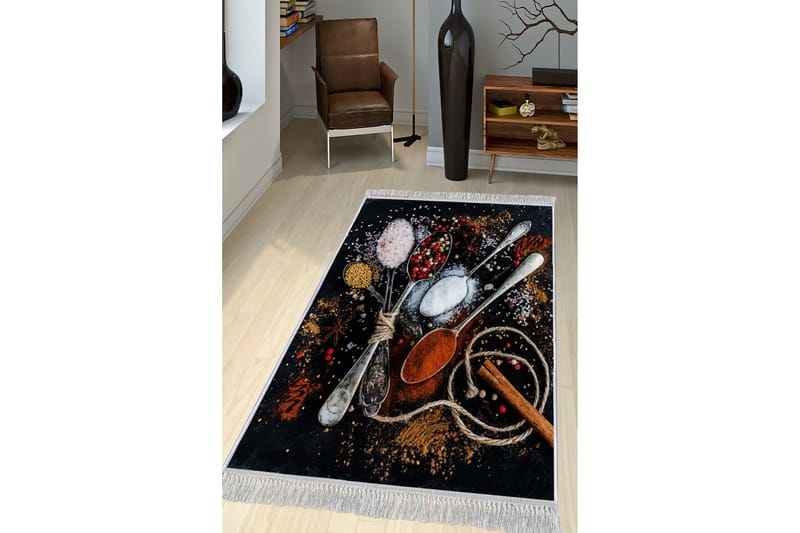 Homefesto Matta 80x300 cm - Multifärgad/Sammet - Orientaliska mattor - Persisk matta