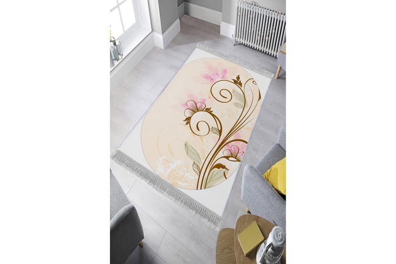 Homefesto Matta 80x300 cm - Multifärgad/Sammet - Orientaliska mattor - Persisk matta