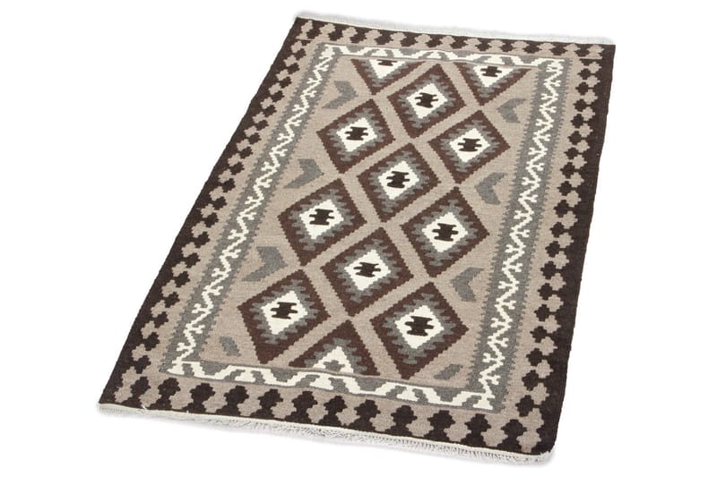 Handknuten Persisk Matta 108x180 cm Kelim - Creme/Beige/Brun - Textil & mattor - Mattor - Orientaliska mattor - Kelimmattor