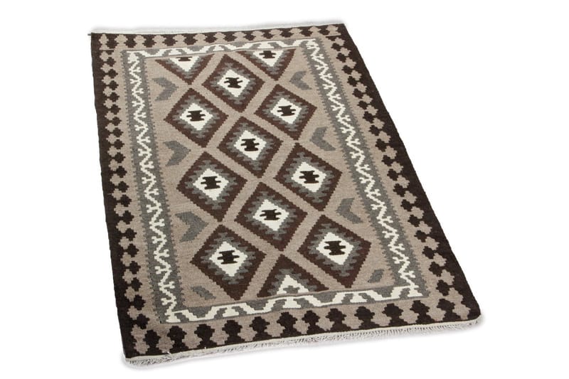 Handknuten Persisk Matta 108x180 cm Kelim - Creme/Beige/Brun - Textil & mattor - Mattor - Orientaliska mattor - Kelimmattor