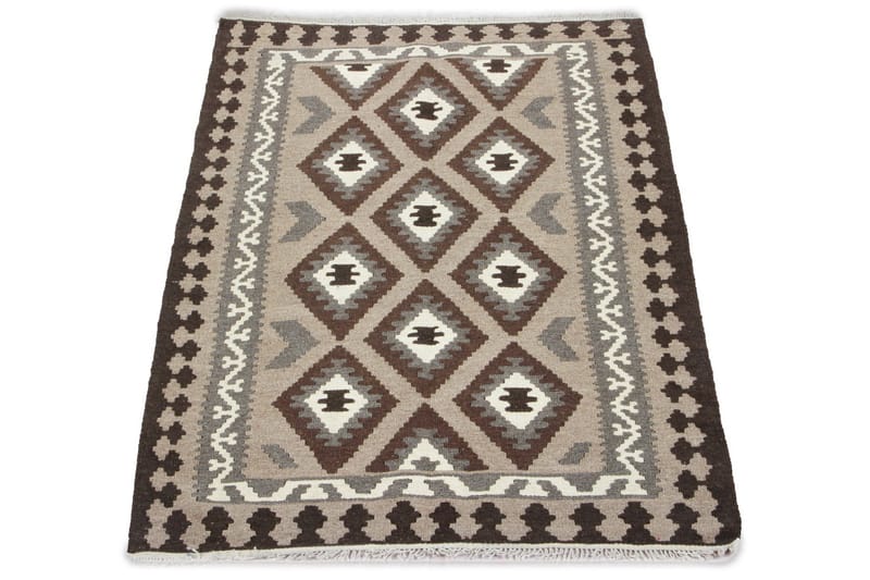 Handknuten Persisk Matta 108x180 cm Kelim - Creme/Beige/Brun - Textil & mattor - Mattor - Orientaliska mattor - Kelimmattor