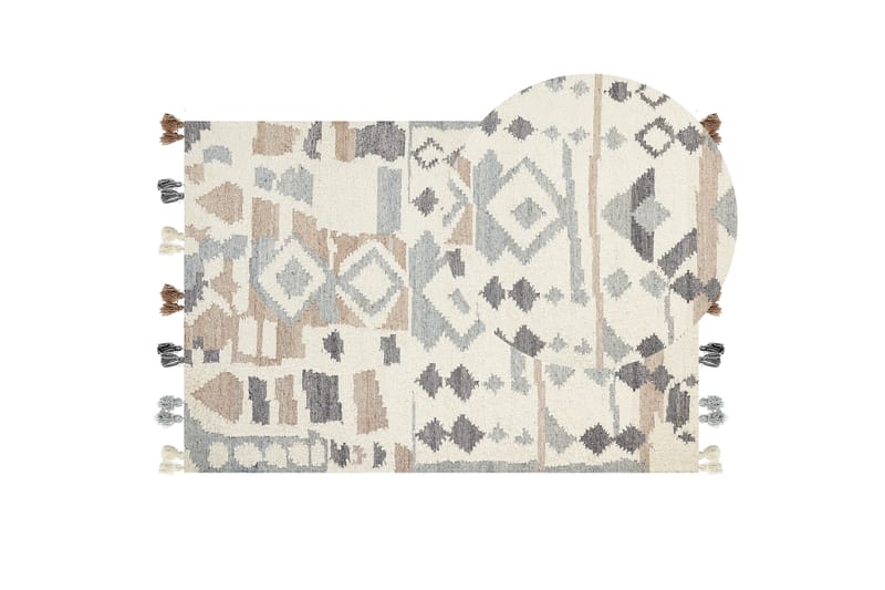 Mrgavet Kelimmatta 160x230 cm - Beige - Kelimmattor