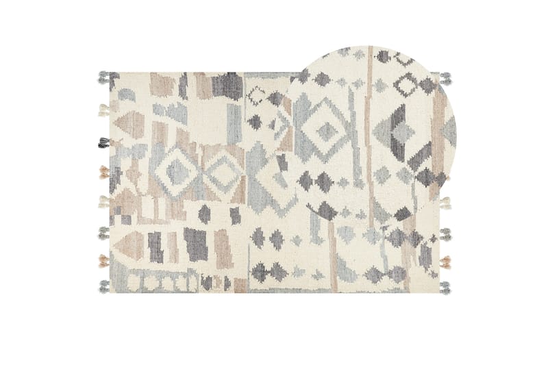 Mrgavet Kelimmatta 200x300 cm - Beige - Kelimmattor