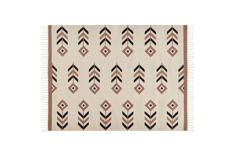 Niavan Kelimmatta 160x230 cm - Beige - Textil & mattor - Mattor - Orientaliska mattor - Kelimmattor