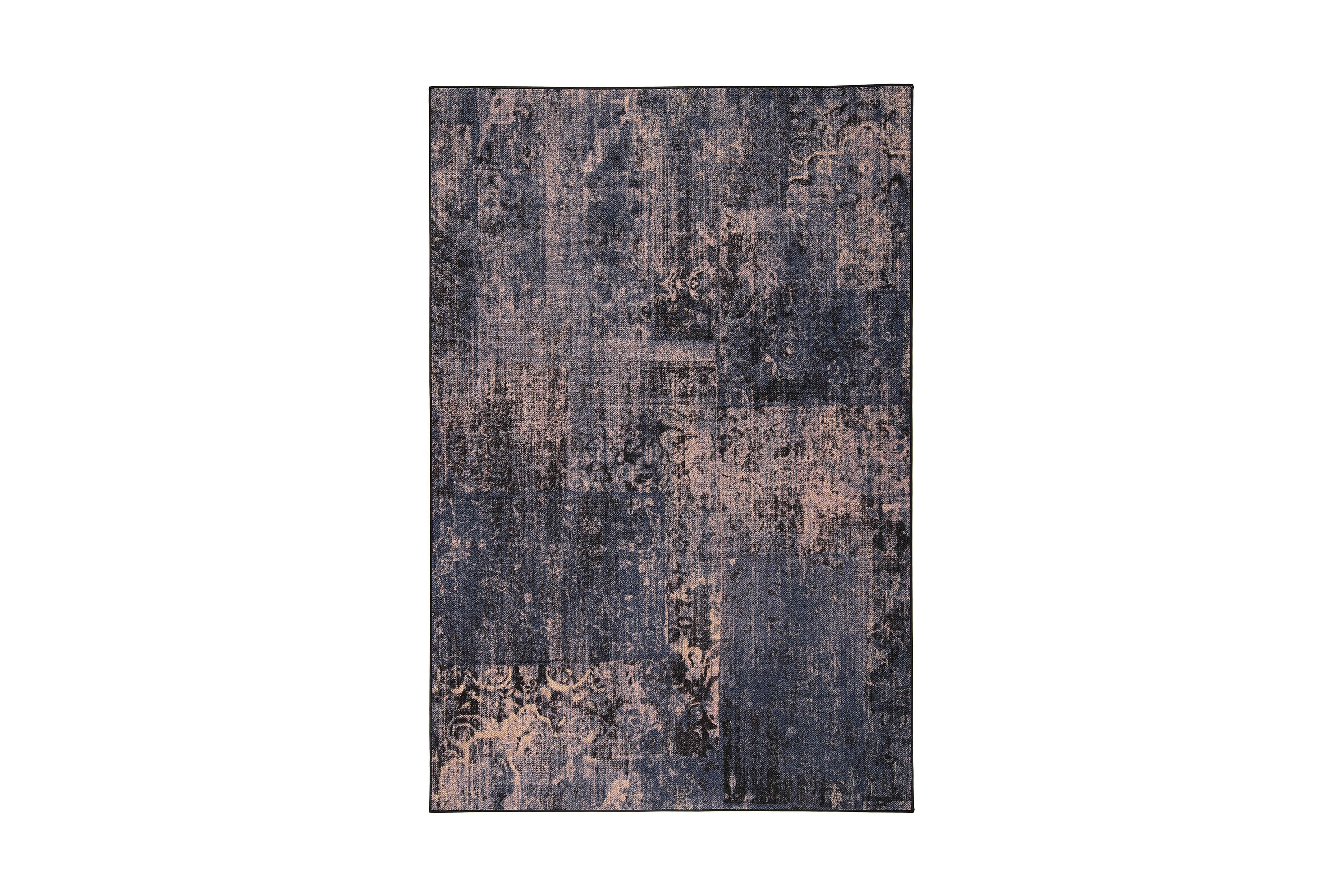 REA/Black Friday Rustiikki Matta 80x150 cm Blåvintage - Vm Carpet Persisk matta Blå Plast VM