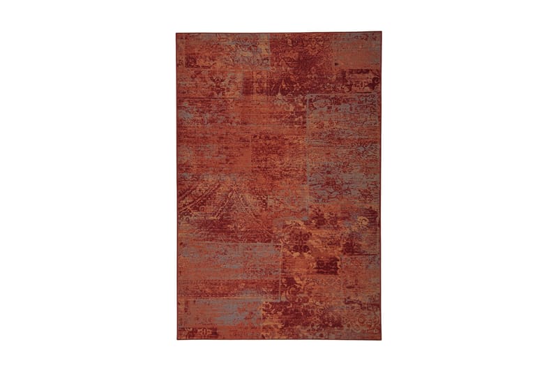 Rustiikki Matta 80x150 cm Röd-orange - Vm Carpet - Dörrmatta & hallmatta - Gångmattor