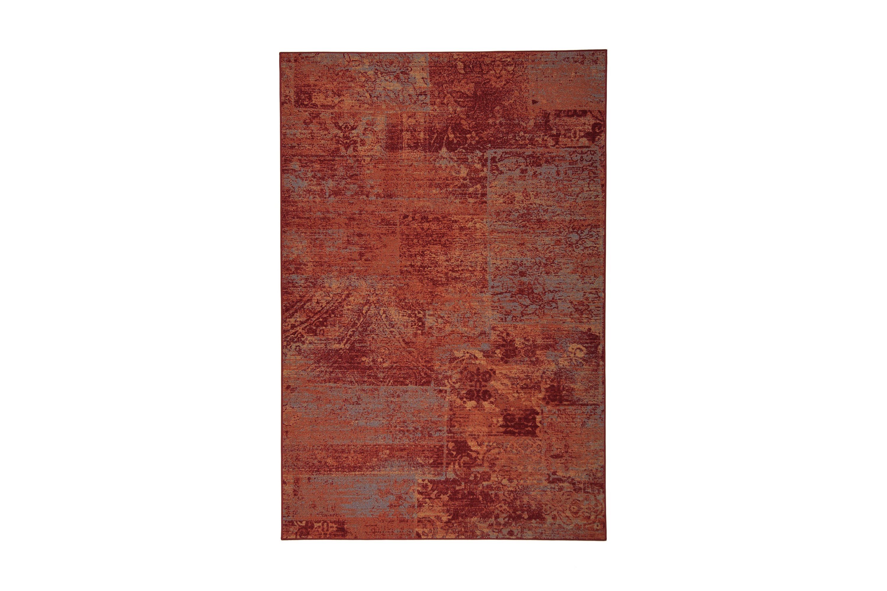 REA/Black Friday Rustiikki Matta 80x150 cm Röd-orange - Vm Carpet Gångmattor Röd Plast VM