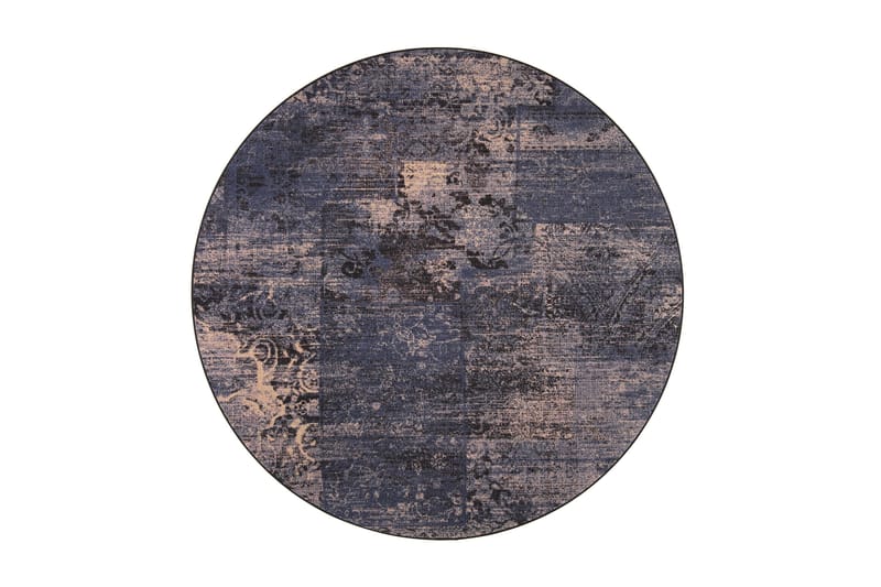 Rustiikki Matta Rund 133 cm Blåvintage - Vm Carpet - Orientaliska mattor - Persisk matta