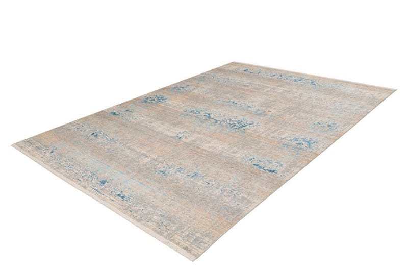 Stamac lla Matta Grå/Turkos 160x230 cm - D-Sign - Handvävda mattor - Gummerade mattor - Orientaliska mattor - Små mattor - Persisk matta - Stora mattor