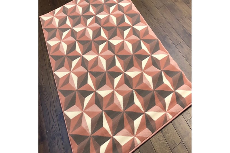 Royal Matta 160x230 cm - Röd/Rosa/Flerfärgad - Mattor