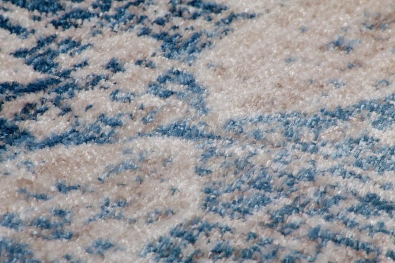 Blooms Por Matta 160x230 cm Créme/Blå - D-Sign - Orientaliska mattor - Små mattor - Persisk matta
