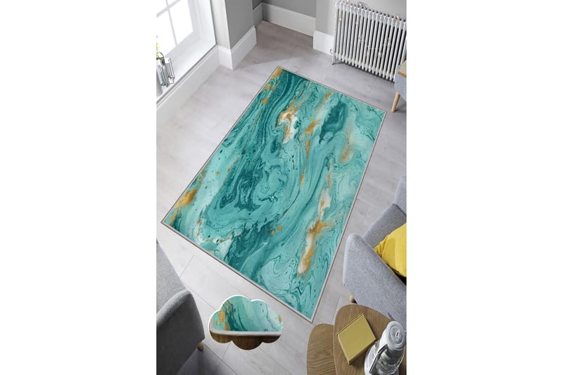 Tolunay Matta 80x120 cm - Flerfärgad - Mattor - Gummerade mattor - Små mattor - Mönstrade mattor - Stora mattor - Handvävda mattor