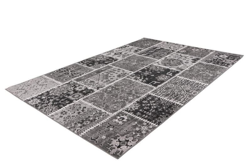 Cosford Sui Matta 120x170 cm Grå - D-Sign - Stora mattor - Patchwork matta