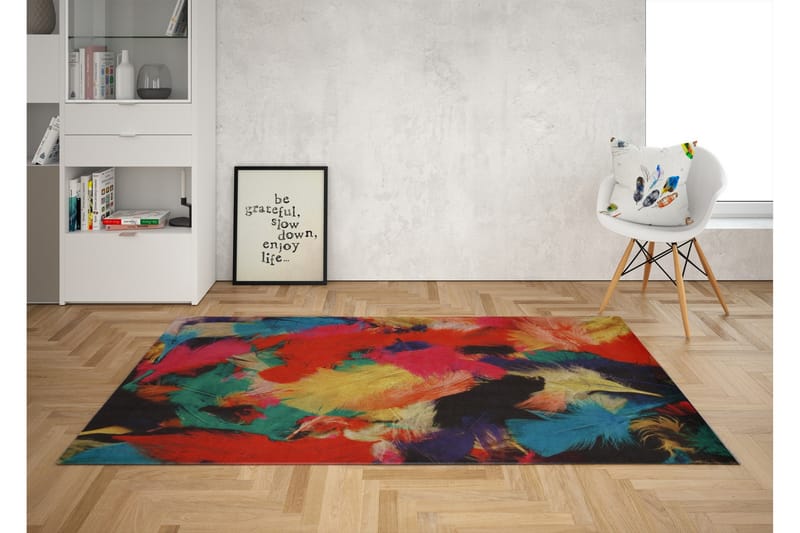 Gulhan Matta 160x230 cm - Flerfärgad - Mattor - Stora mattor