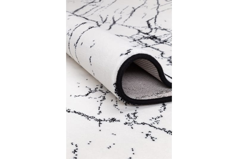 Ink Marble Matta Rund 240 cm - Vit - Textil & mattor - Mattor - Stora mattor