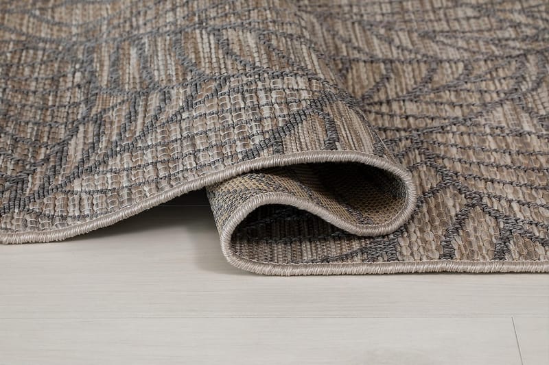 Verona Leaves Utomhusmatta 160x230 cm - Linnebeige - Textil & mattor - Mattor - Stora mattor