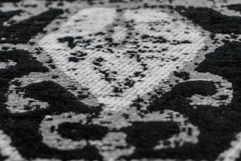 Yorklomnorquay Twich Matta 120x170 cm Grå/Svart - D-Sign - Mattor - Gummerade mattor - Små mattor - Mönstrade mattor - Stora mattor - Handvävda mattor
