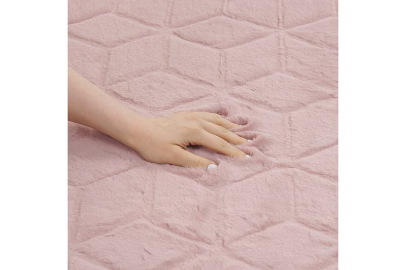 Thatta Skinnmatta 80x150 cm - Rosa - Fällar & skinnmattor