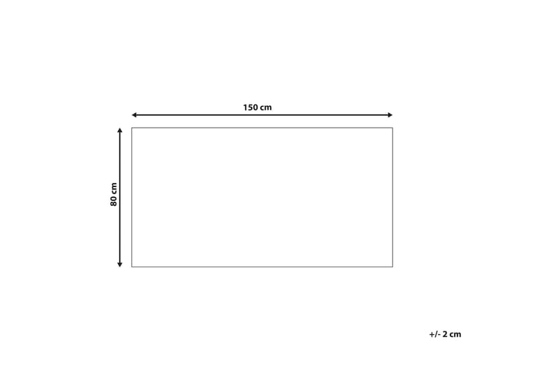 Thatta Skinnmatta 80x150 cm - Vit - Fällar & skinnmattor