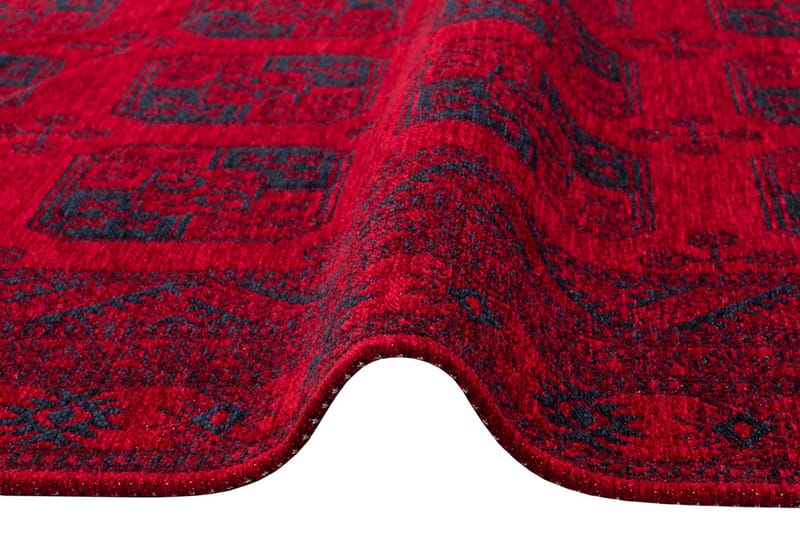 Udathe Matta 200x300 cm - Röd/Blå - Mattor - Stora mattor