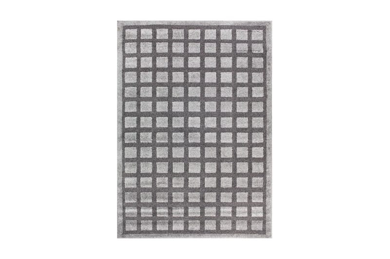 Udine Matta 160x230 cm Grå/Ljusgrå - D-sign - Mattor - Gummerade mattor - Små mattor - Mönstrade mattor - Stora mattor - Handvävda mattor