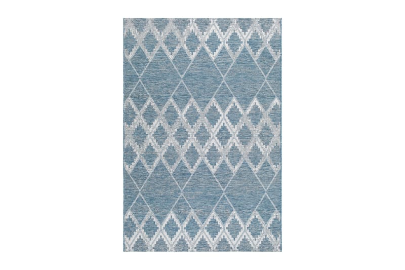 Athena Kilim Utomhusmatta 160x230 cm - Blå - Utomhusmattor