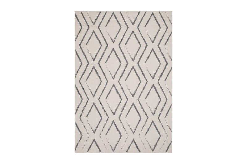 Havanna Romb Utomhusmatta 200x290 cm - Silver - Utomhusmattor