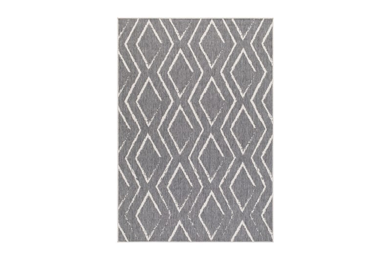 Havanna Romb Utomhusmatta 200x290 cm - Silver - Utomhusmattor