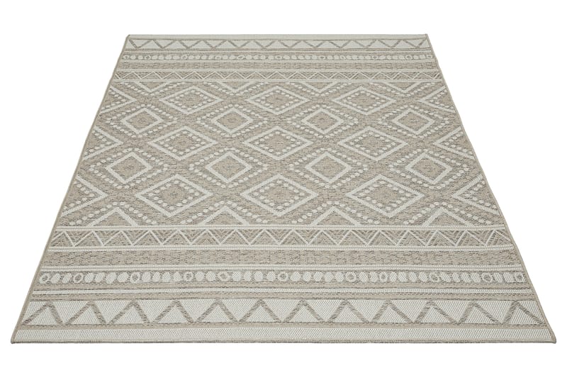 Ottowa 22567 760 Utomhusmatta 160x220 cm - Beige - Utomhusmattor