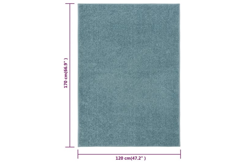 Matta 120x170 cm blå - Blå - Köksmatta - Plastmattor - Dörrmatta & hallmatta