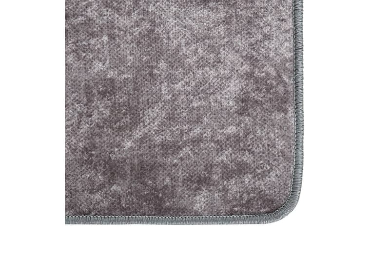 Matta tvättbar 160x230 cm grå halkfri - Grå - Köksmatta - Plastmattor - Dörrmatta & hallmatta