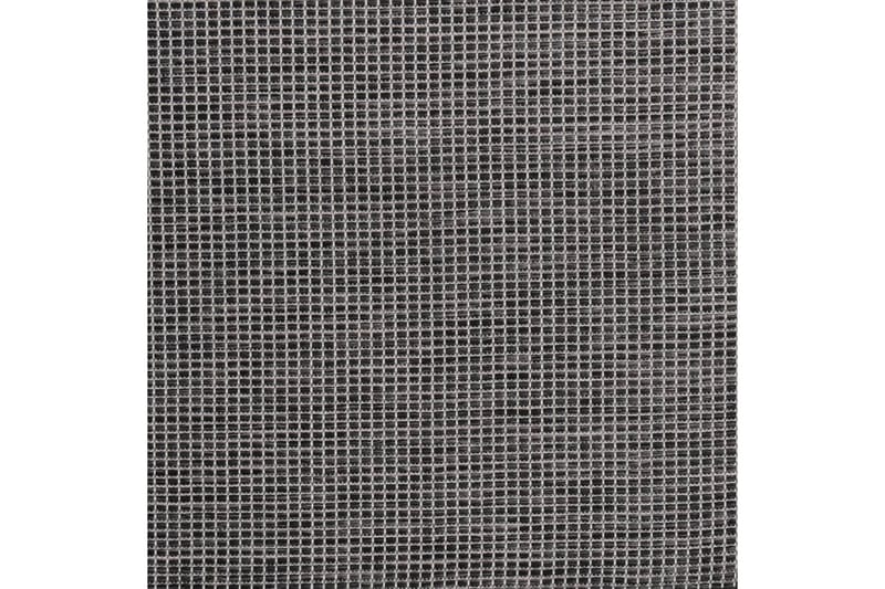 Utomhusmatta plattvävd 100x200 cm grå - Grå - Utomhusmattor