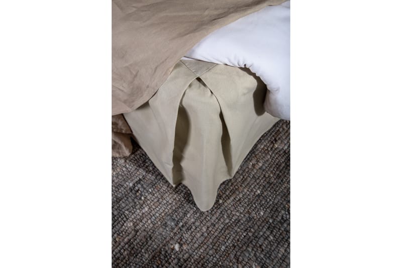 Denzil Sängkappa 180x200 cm - Beige - Sängkappa kontinentalsäng - Sängkappa enkelsäng
