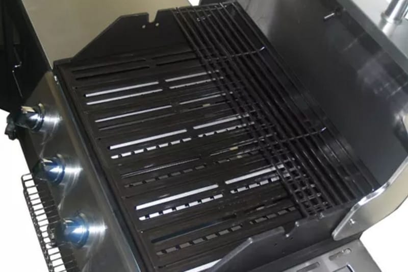 Gasolgrill 4+1 kokzoner inkl. slang - Flerfärgad - Gasolgrill