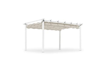 Pergola Hillerstorp Skanör 300 x 400 cm Vit/Sand