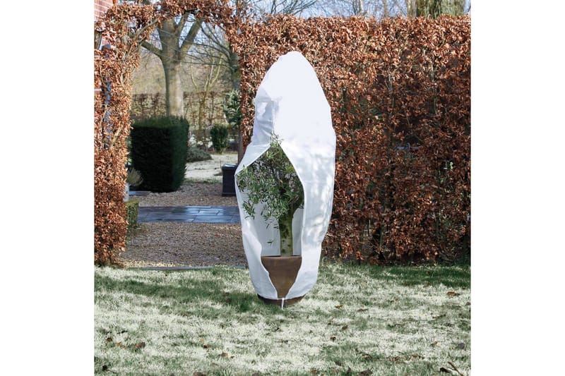 Nature Täckduk fleece med blixtlås 70 g/m² 1,5x1,5x2 cm - Bärnät - Plastnät & trädgårdsnät