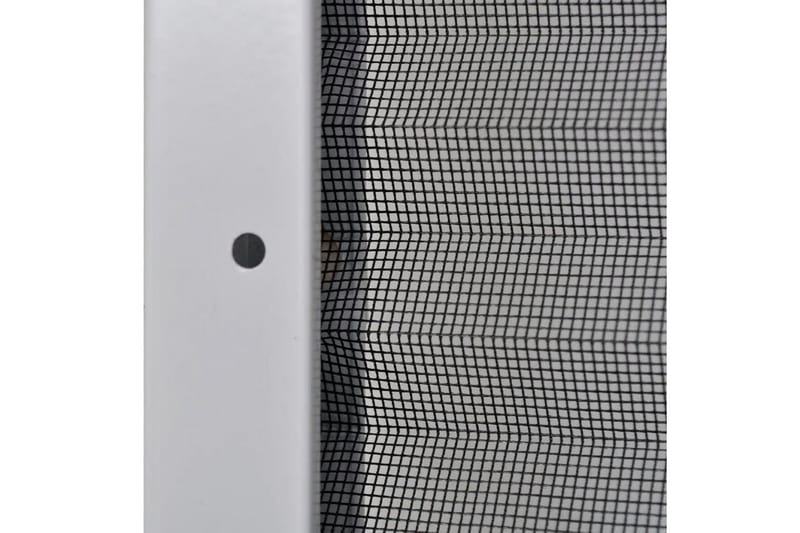 Plisserat insektsnät för fönster 60x80 cm aluminium - Svart - Friluftsutrustning - Myggnät & insektsnät - Myggskydd