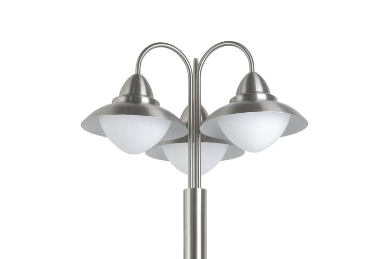 Golvlampa Utebelysning Eglo Sidney - Vit/Silver - Trädgård & spabad - Utemiljö - Altan & terrass - Altanbelysning