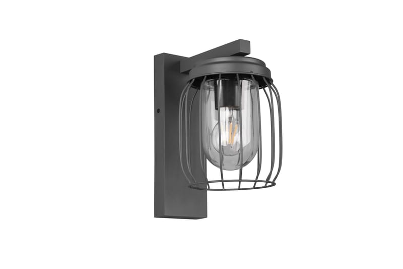 Trio Lighting Tuela vägglampa E27 antracit - Utomhusbelysning - Fasadbelysning & vägglykta - Entrébelysning