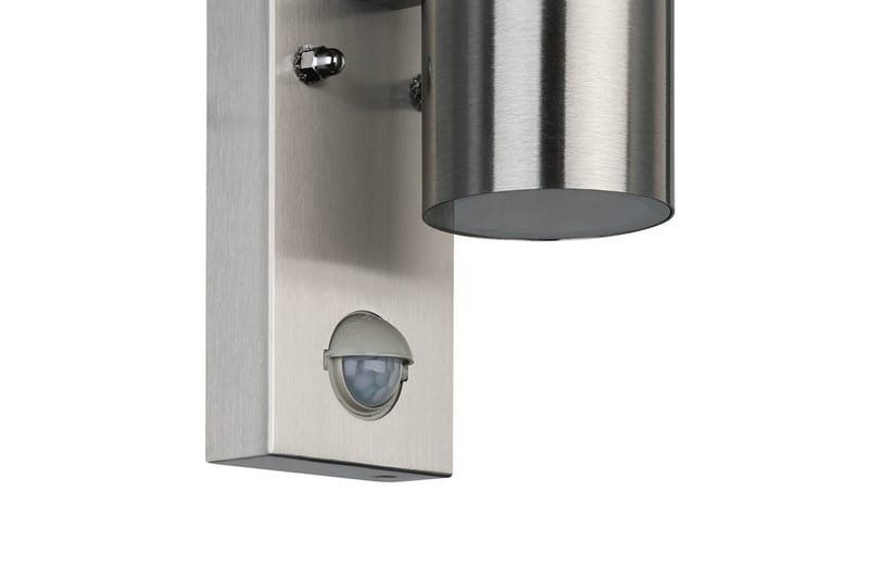 Vägglampa Utebelysning Eglo Riga 5 med Sensor Rostfritt Stål Klar - Silver - Trädgård & spabad - Utemiljö - Entré - Entrébelysning