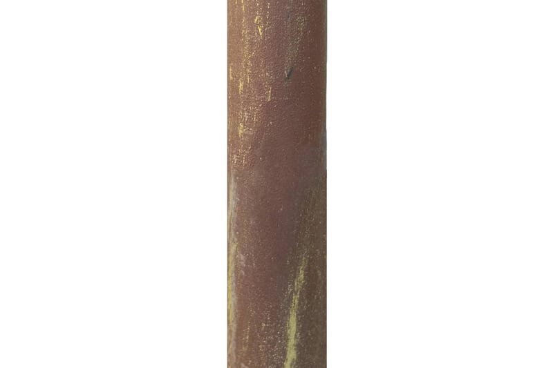 Pergola antikbrun 6x3x2,5 m järn - Brun - Rosenbåge - Trädgårdsfigurer & trädgårdsprydnad