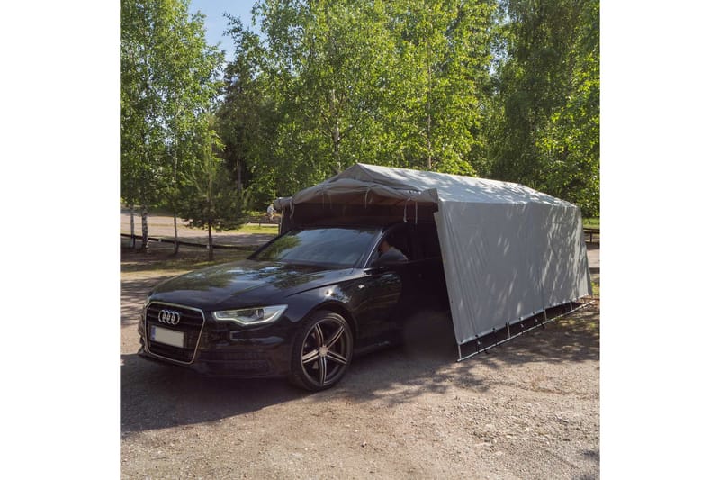 Fornorth Garagetält 3,4x7 m - Grå - Trädgård & spabad - Utemiljö - Förvaring utomhus - Trädgårdstält & förvaringstält