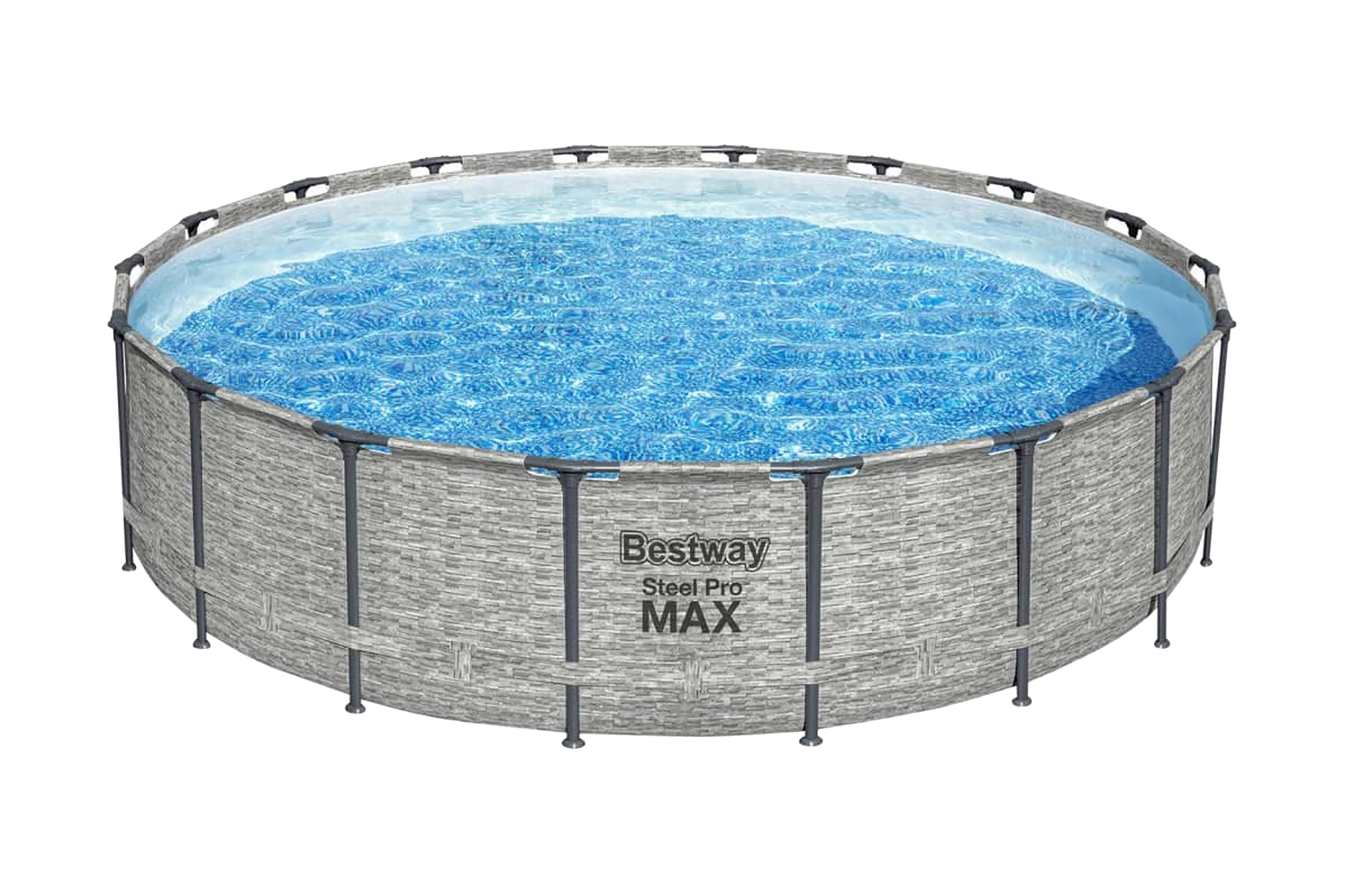 Bestway Poolset Power Steel 549x122 cm - Pool ovan mark Plast