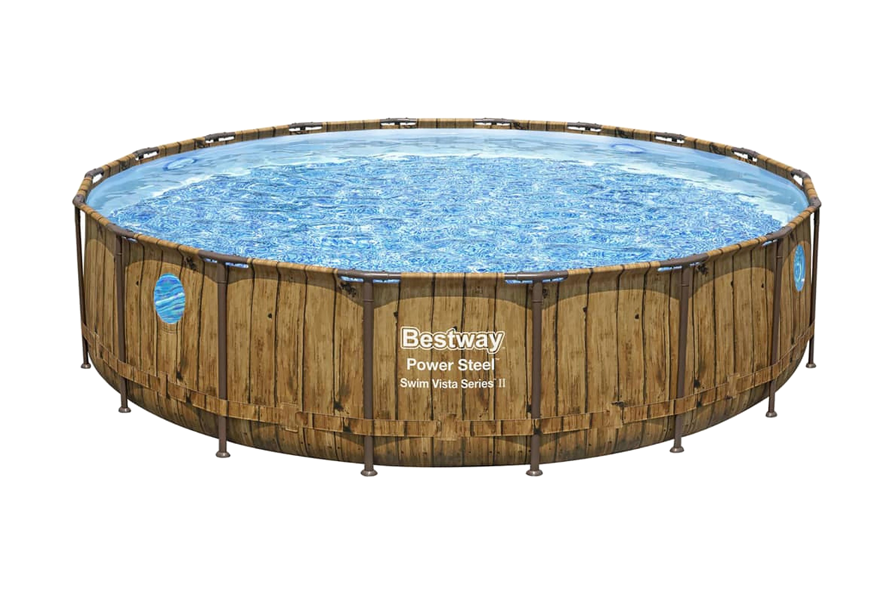 Bestway Poolset Power Steel 549x122 cm - Pool ovan mark Plast