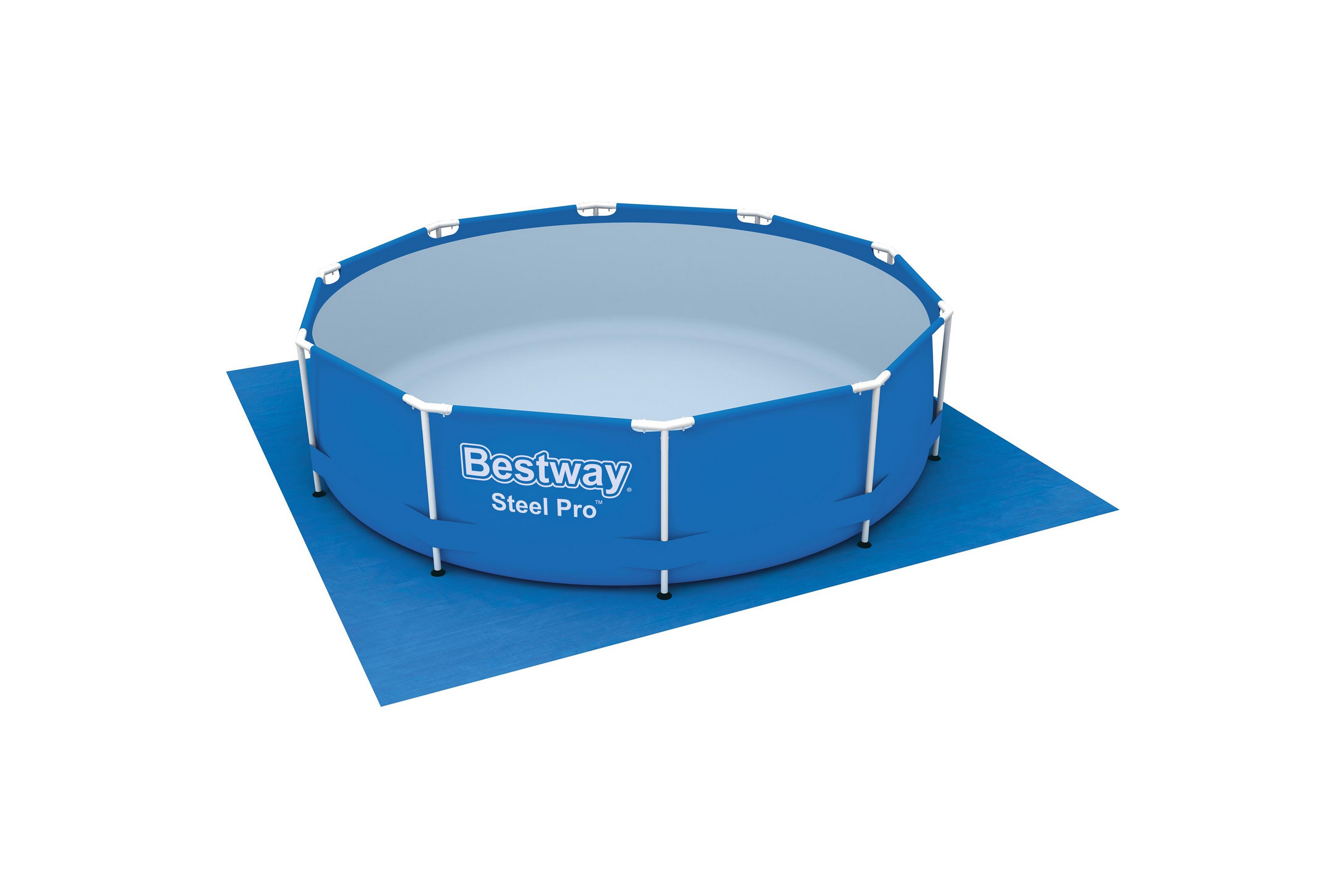 Bestway Flowclear markduk för 3,05m pool Blå - Poolduk & pool-liner