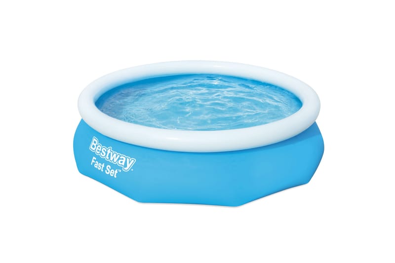 Bestway Fast Set™ Pool Rund 3,05 m Blå - Bestway - Uppblåsbar pool & plastpool