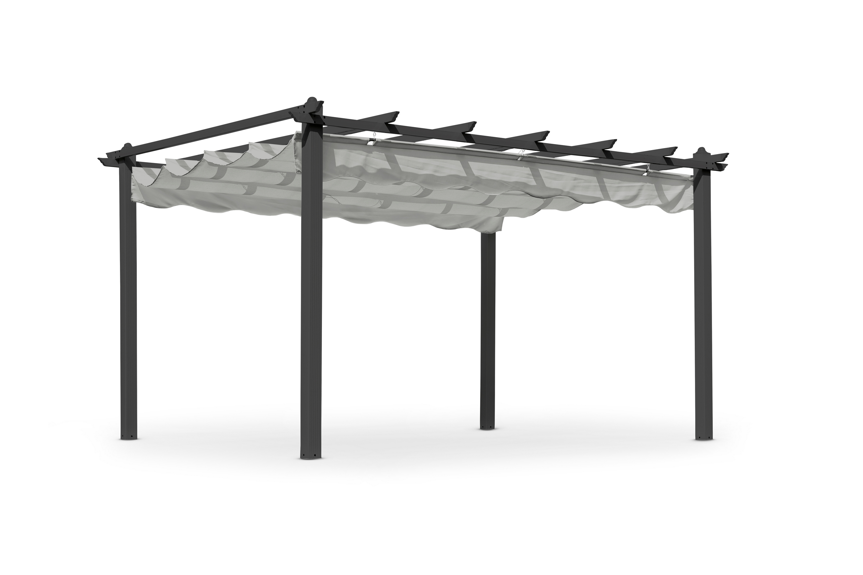 Hillerstorp Pergolux Pergola 300 cm - Svartvit 2030401025